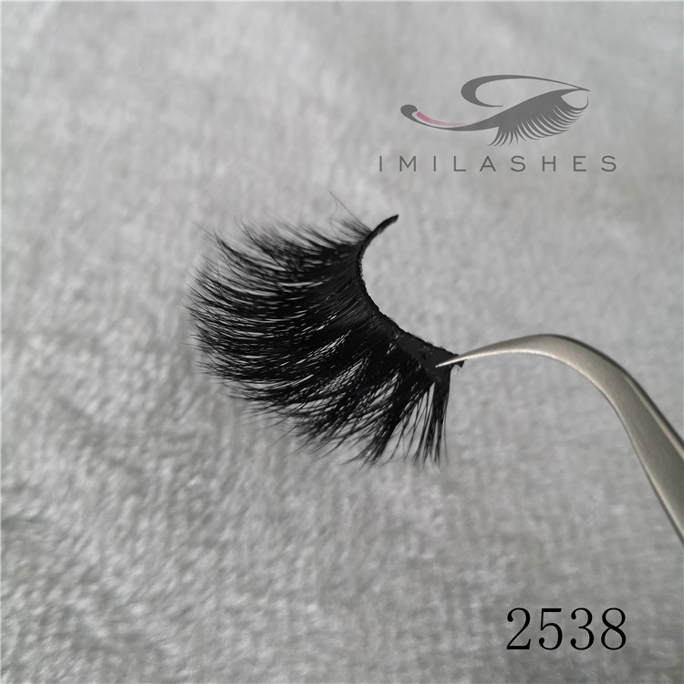 Real mink long fur eyelash extensions 3d 25mm lashes A-38